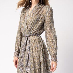 FORTE FORTE Printed Cotton Silk Voile Dress
